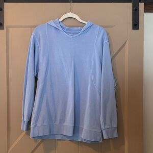 Light Blue Hoodie Athleta Small